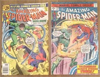 (2) Marvel: Amazing Spider-Man #154 & 157