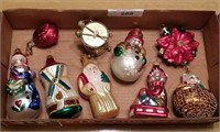 9 Vintage to Modern Glass Christmas Ornaments