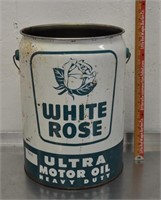 Vintage White Rose 5g oil can