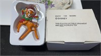 Vintage 1987 Disney Bambi Christmas Ornament