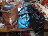 Lot of designer handbags