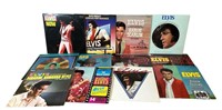 Collection Elvis Vinyl Record Albums