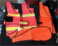 4 New Safety Vests