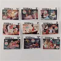 Walt Disney's Peter Pan Stamp Set - Dominica - Chr