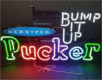 Neon Dukuyper Bump It Up Pucker Sign-WORKS