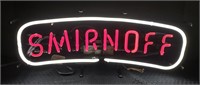 Neon Smirnoff Electric Sign-WORKS
