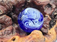 Unmarked Blown Glass Paperweight