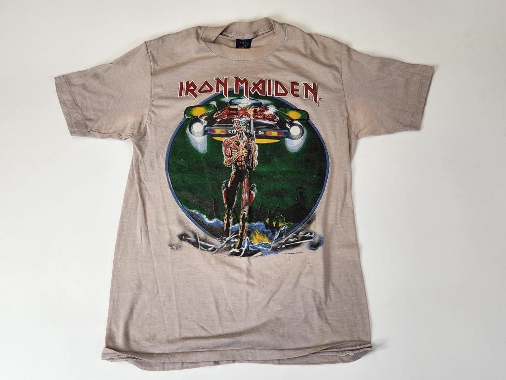 VINTAGE 1987 IRON MAIDEN CONCERT SHIRT