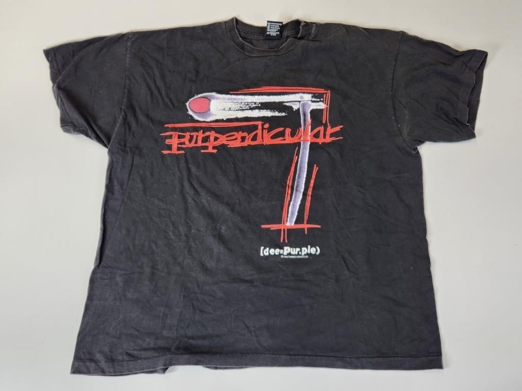 1996 DEEP PURPLE PURPENDICULAR CONCERT SHIRT