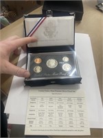 United States mint premier silver proof set