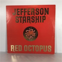 JEFFERSON STARSHIP RED OCTOPUS VINYL LP RECORD