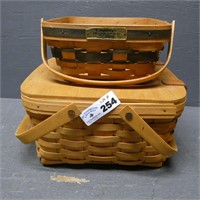 (2) Longaberger Baskets