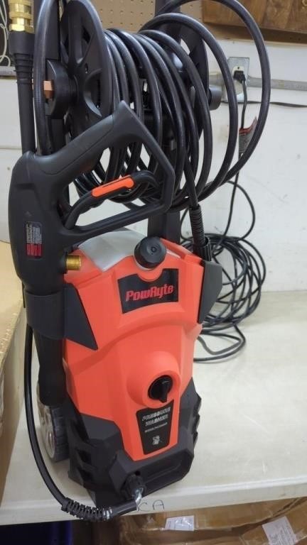 Electric Power Washer 4500 PSI. 

 Powers on,