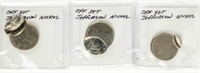 Coin 3 Error Off Center 2000 Jefferson Nickels