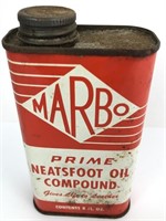 MARBO Vintage Tin Can