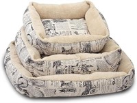 FM3024  Paws & Pals Plush Pet Bed 29"x30"x5.5