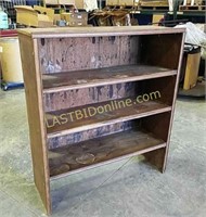 Wooden 4 tier garage shelf unit