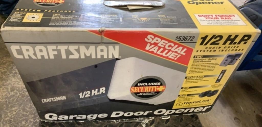 Craftsman Electric Garage Door Opener