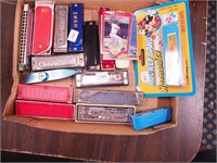 15 harmonicas including Bluesband, Royal