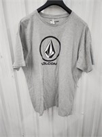 Size XL, Volcom Men's T-Shirt grey