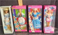 4 Barbie Dolls, NIB