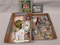 2 BOXES OF SMALL COLLECTIBLES: