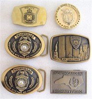 Fifty years service North Carolina Trooper buckle