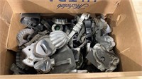 Big box of cookie cutters & molds