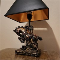 Horse Motif Table Lamp