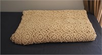 Crocheted table cloth 176 X 50"