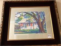 19" x 16" framed & signed by Jerome Fisher,