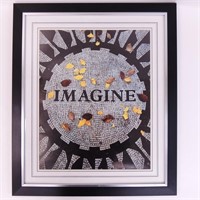 "Imagine" Framed Lithograph