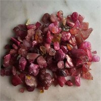 300 Ct Rough Ruby Gemstones Lot