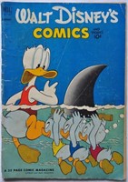 1952 Dell Walt Disney Comics and stories Donald Dk
