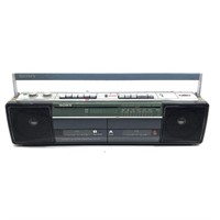 Vintage Radio Boombox  Sony Dual Cassette CFS-W301