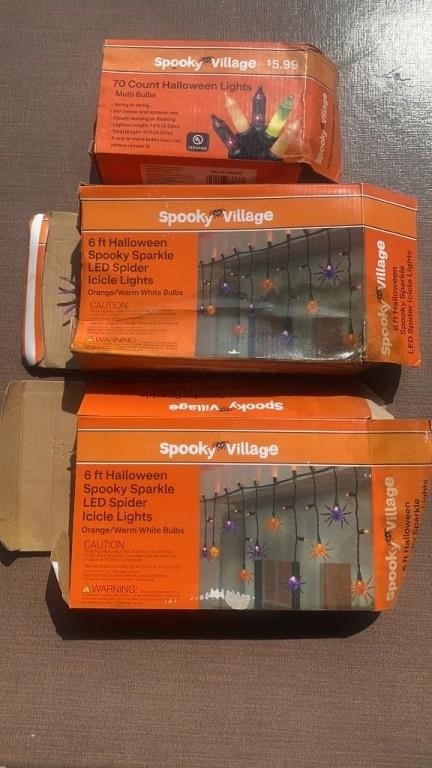 Spooky Village Halloween LED Lights