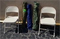 3 Outdoor & 2 Event Chairs W11C