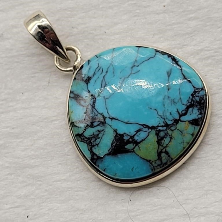 925 SILVER TURQUOISE PENDANT