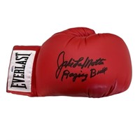 Jake LaMotta Everlast Signed Boxing Glove