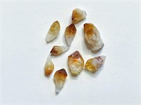 Natural Citrine Crystals - Large Points