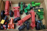 Lot of 14- Tractors & Cars
