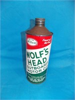 WOLF'S HEAD OUTBOARD MOTOR OIL
