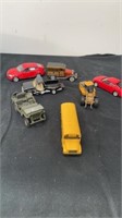 Group of model cars
