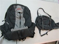 Osprey Echo Backpack & Patagonia Shoulder Bag