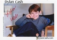 Dylan Cash signed photo