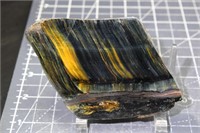 Polished Blue Tiger eye, 6.2 oz