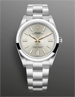 Rolex Gent's Oyster Perpetual 41 w/Silver Dial
