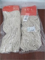 (12) ECONO-COTTON #24 MOP HEADS WIDE BAND