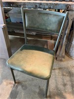 Vintage Retro Metal Folding Chair