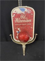 Vintage Old Milkwaukee Beer Sign